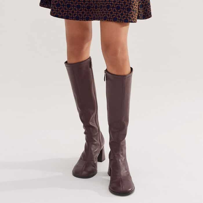 The shorter length complements styling with our Stretch Knee-High Boot.