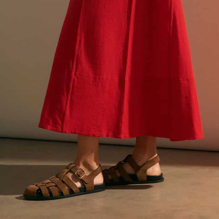 Finish your look with our T-Bar Sandal for a summer-ready look.