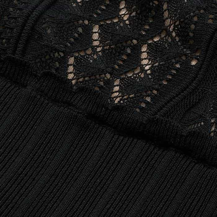 Knitted using sustainably sourced LENZING™ ECOVERO™ viscose which has a lower environmental impact.