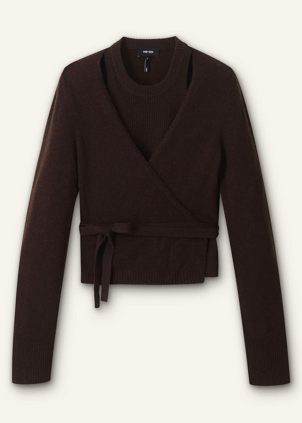 Crafted from luxuriously soft cashmere with a lightweight, double-layer design.