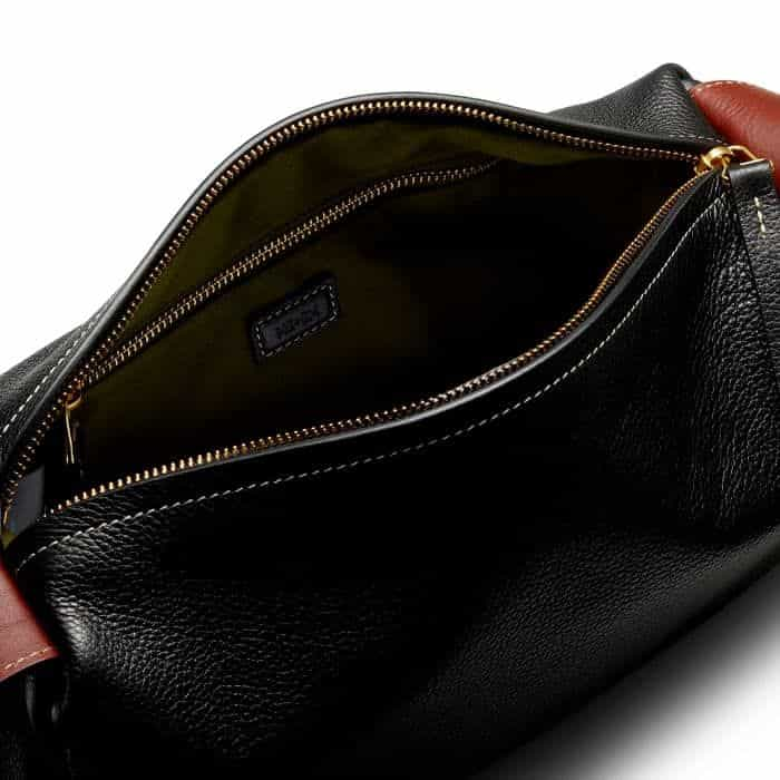 The internal zip pocket can be used to hold small valuables.