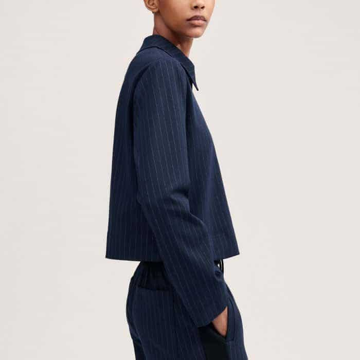 Pair it with the matching Travel Tailoring Pinstripe Trouser for a coordinated finish.