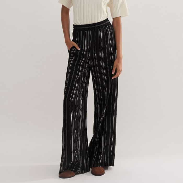 Add graphic interest to your look with our Stripe Trouser.