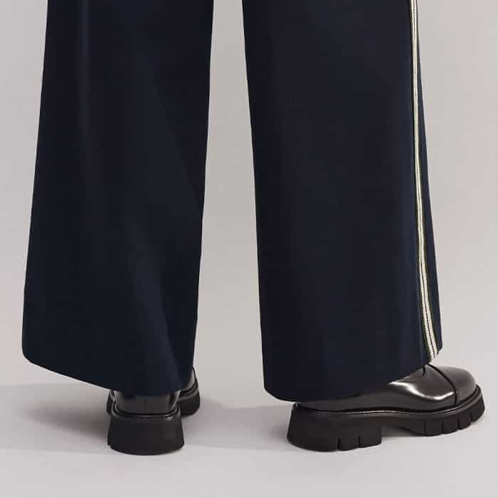 The shorter length may work as a full-length trouser on petites.