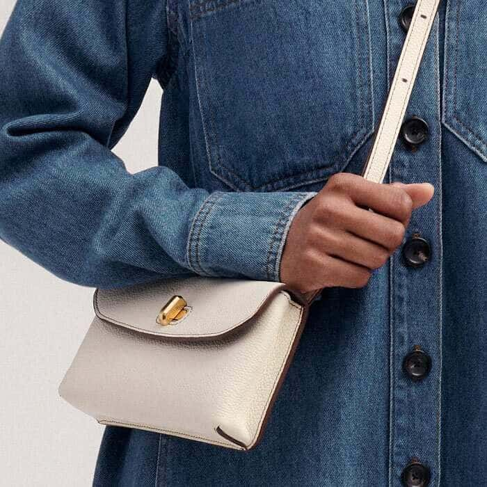 Our Small Leather Pouch is the perfect accessory to hold your on-the-go essentials.