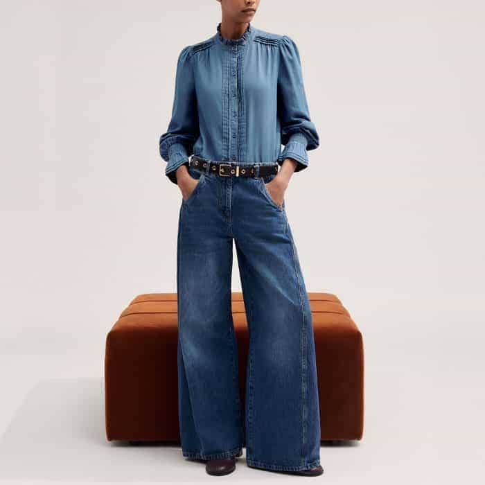 Opt for head-to-toe blue with our Engineered Relaxed Jean.