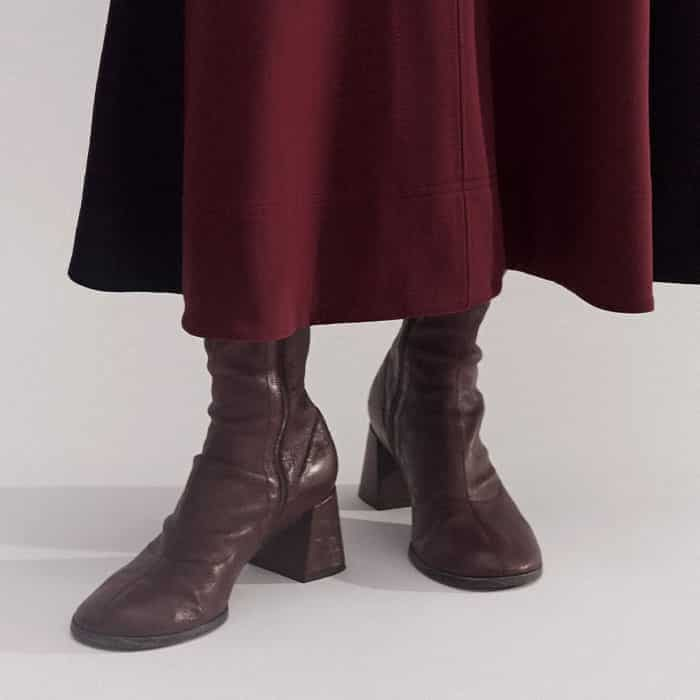 For a colour-matched finish, wear it with our Stretch Knee-High Boot.