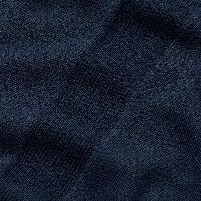 Superfine merino wool knitted on lightweight 16gg with a premium, smooth hand feel. All our wool is non-mulesed. 