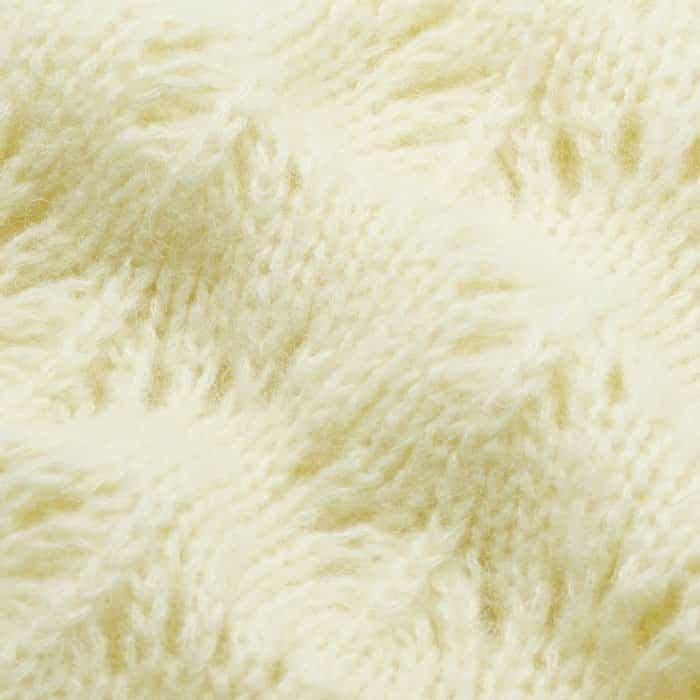 A soft and wispy blend of responsibly sourced wool with alpaca and added polyamide for stretch and recovery. This yarn has a lightweight hand feel and fluffy texture. 