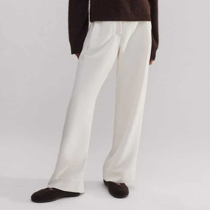 Achieve a high-low balance with our Forever Relaxed Tux Man Pant.