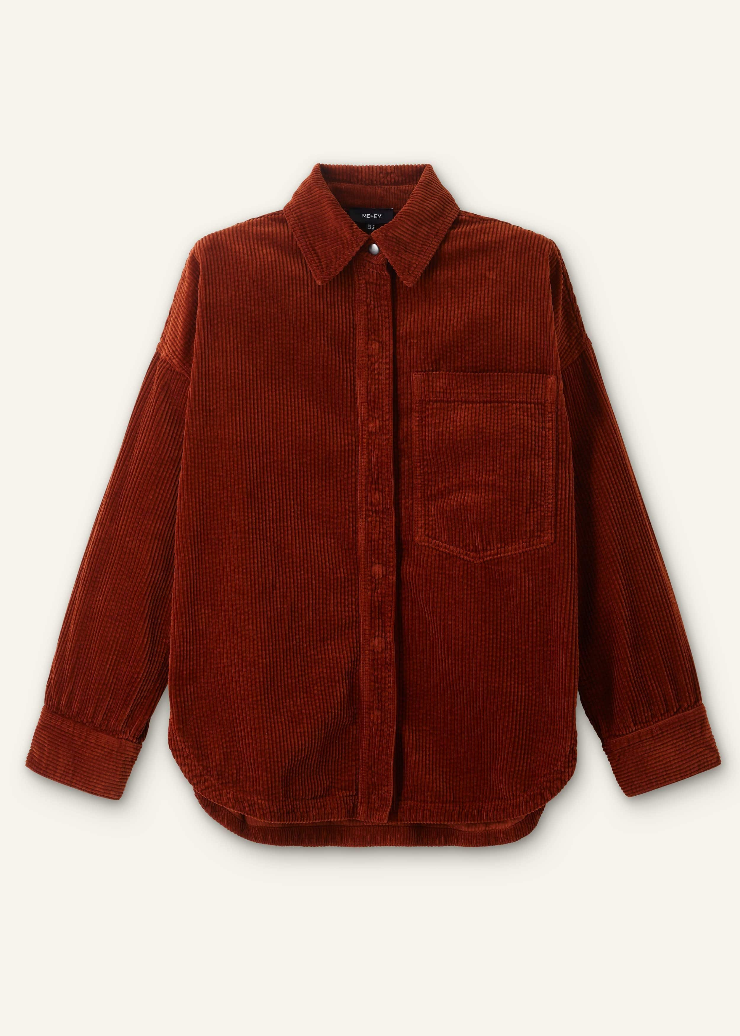 Crafted from a weighty, velvety cotton corduroy.