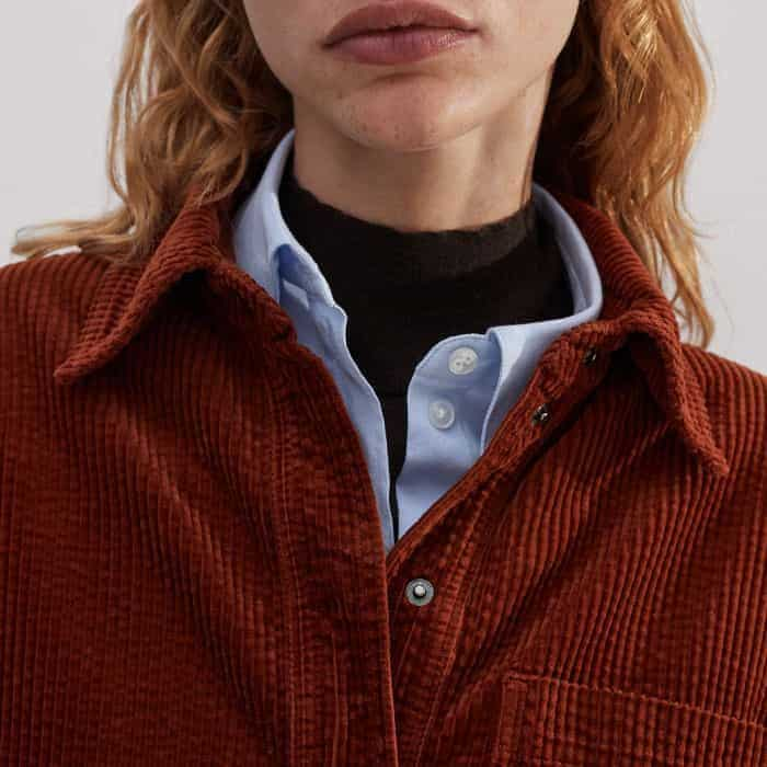 Build a tactile layered look with our Merino Cashmere Barely There Layering Jumper and Travel Layering Shirt.