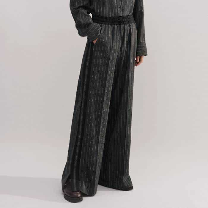 Build a coordinated look with the matching pinstripe trouser.