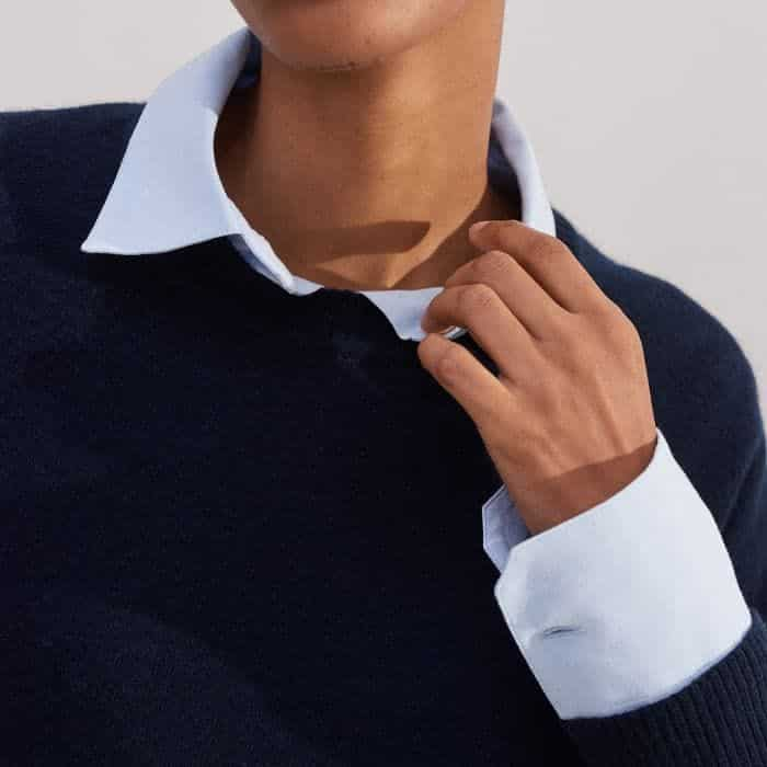 For an effortless layered look, wear it over our Travel Layering Shirt.