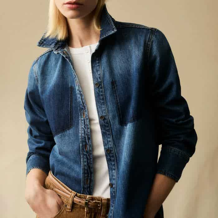 For a covetable clash of textures, wear it with our Authentic Denim Forever Shirt.