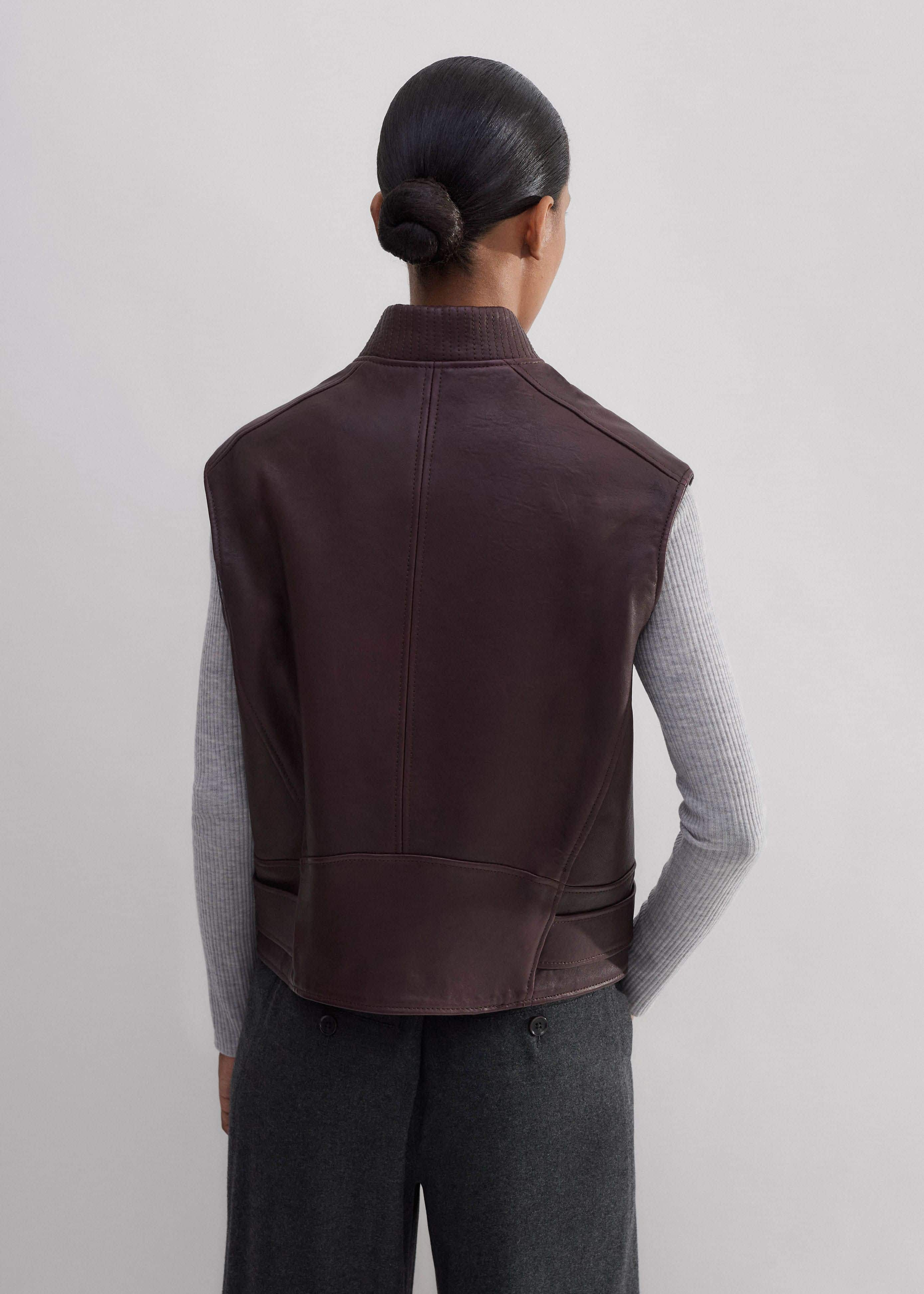 Pull it on over our Merino Cashmere Barely There Layering Jumper to add a covetable off-duty edge to your look.