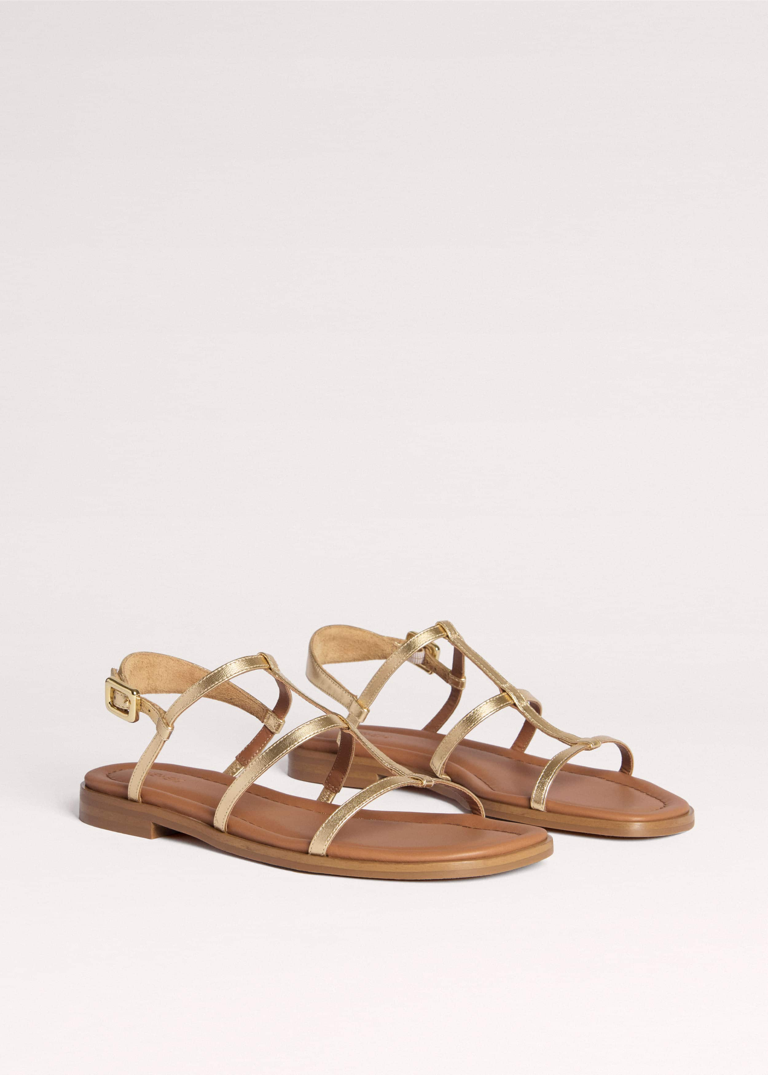 Caged Flat Sandal 