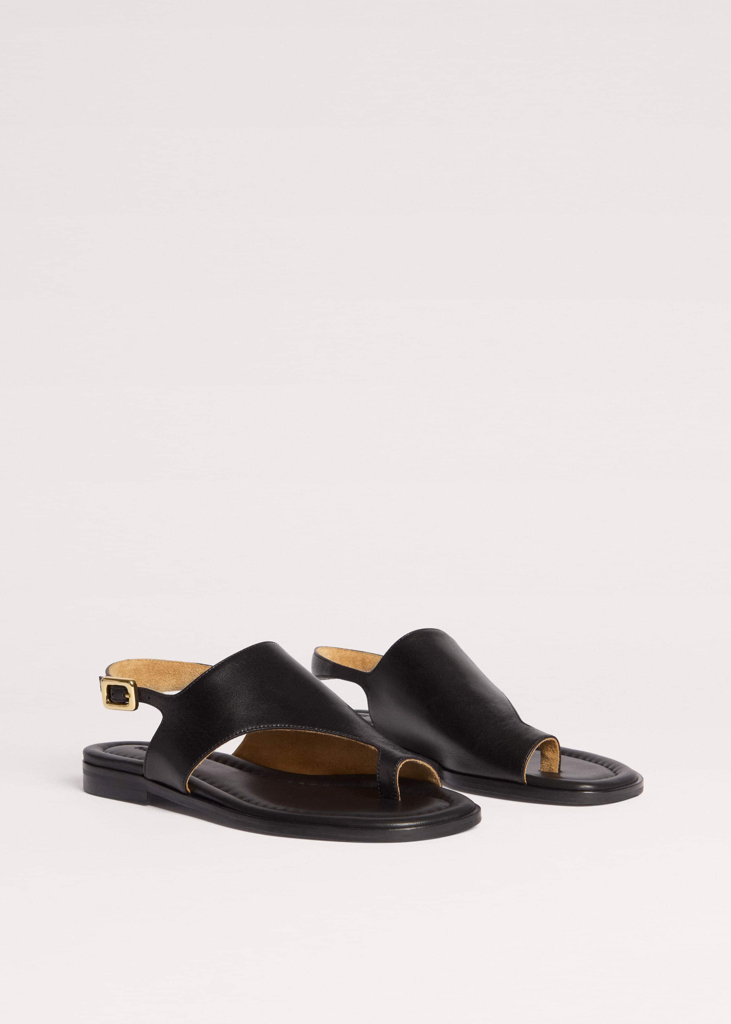 Asymmetric Toe Loop Sandal