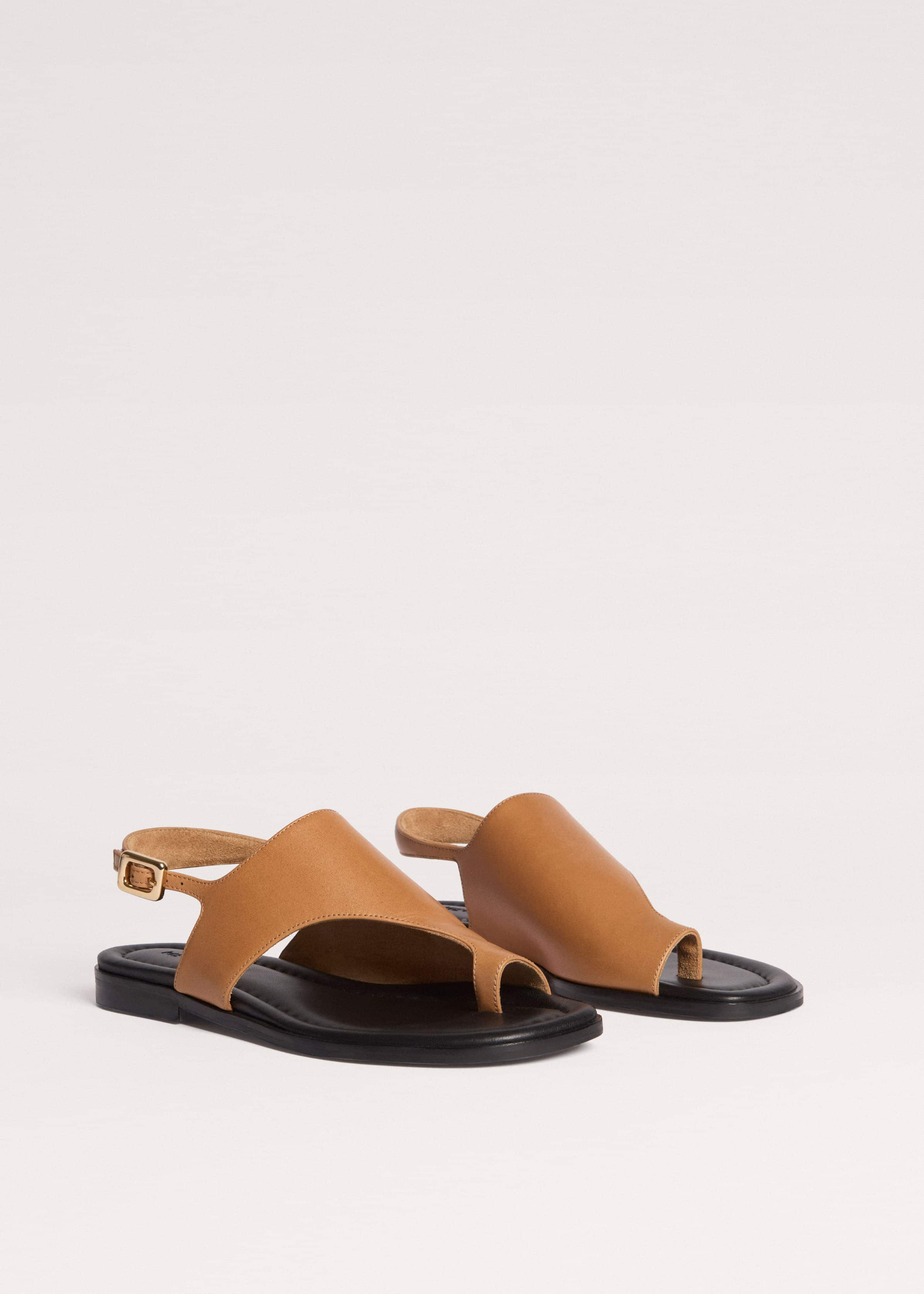 Asymmetric Toe Loop Sandal