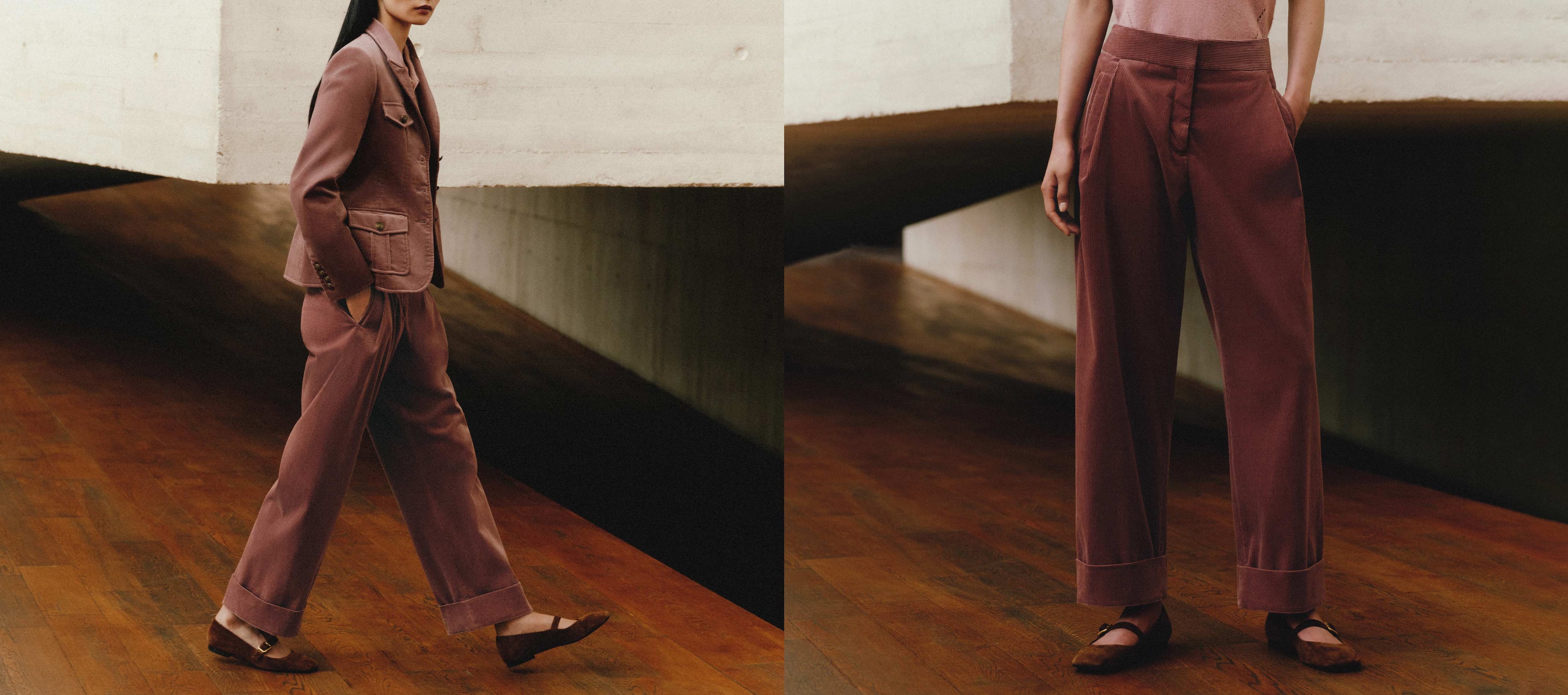 Tapered and Barrel Leg Pants