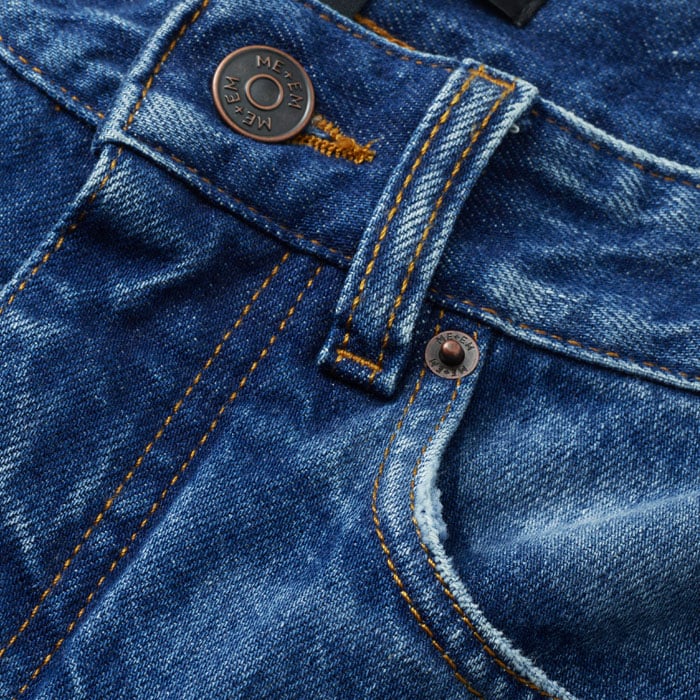 Crafted from Italian cotton denim, made and produced in Italy.