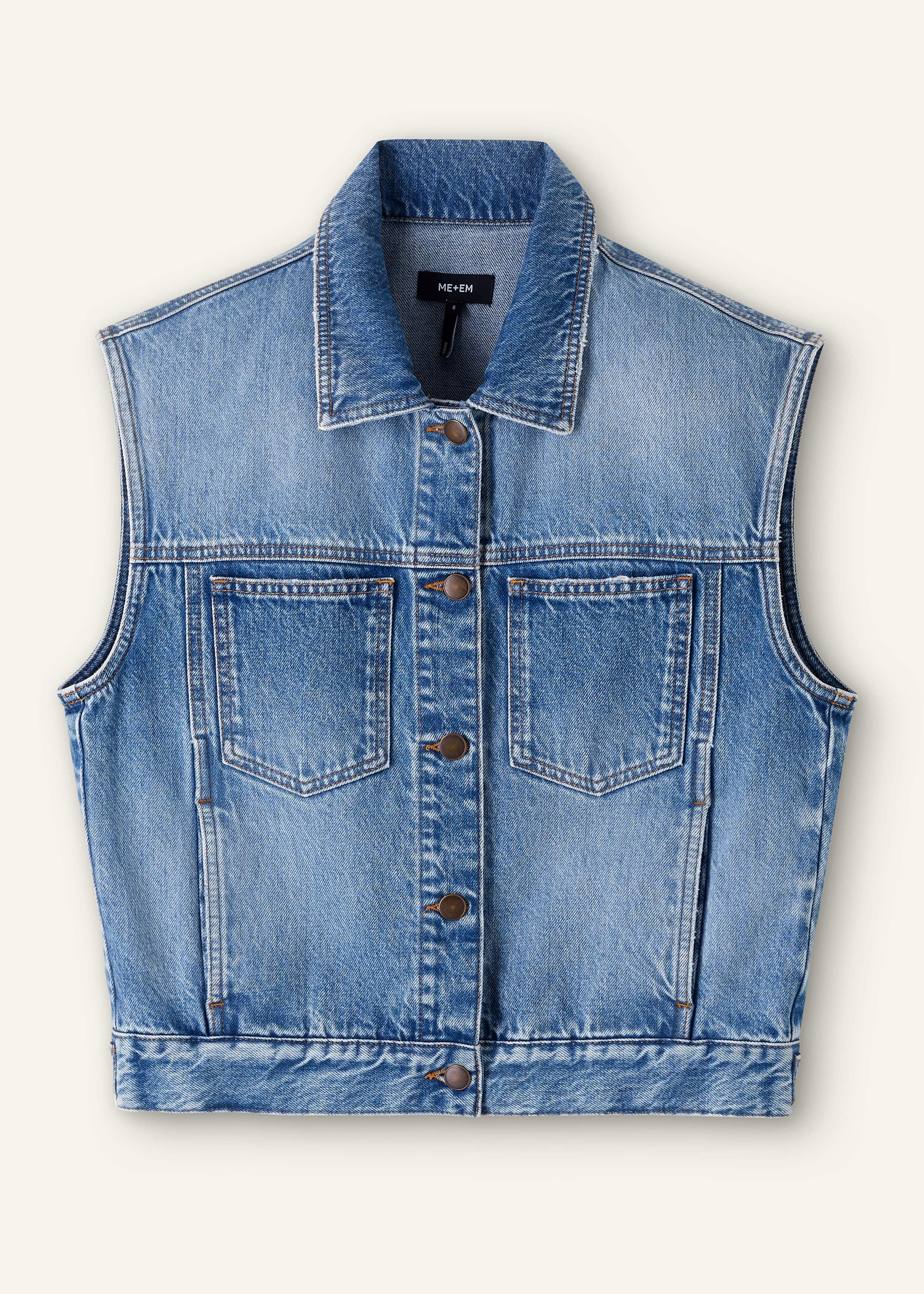 Deals Denim Vest