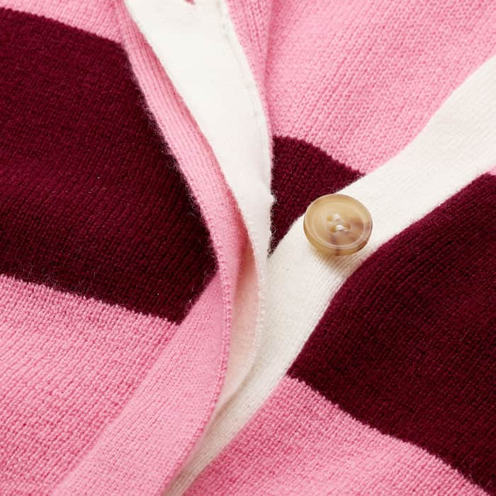 Responsible Wool Standard certified merino wool blended with supersoft cashmere. 