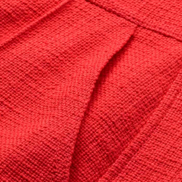 Italian cotton fabric with textured design.