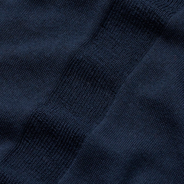 Superfine merino wool knitted on lightweight 16gg with a premium, smooth hand feel. All our wool is non-mulesed. 